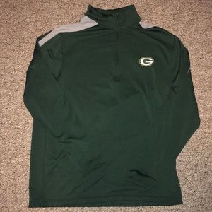Antigua Green Bay Packers 1/4 Zip Pullover